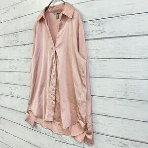 Silho Pink Drapey Blouse Elegant